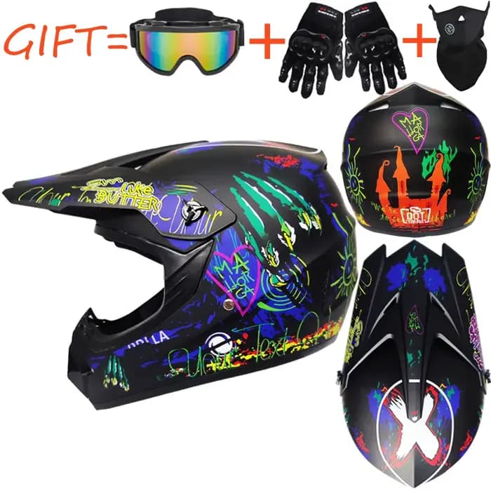 Vélo vtt Motocross casque de course
