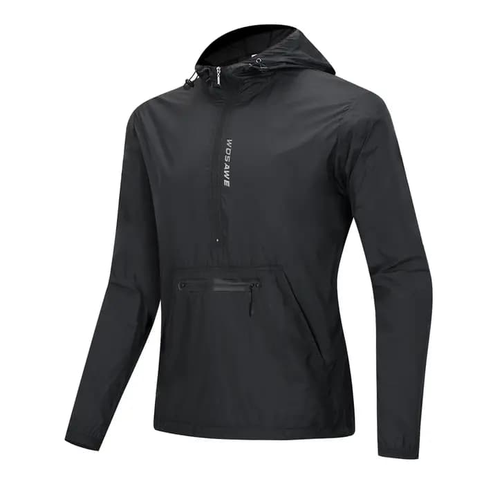 WOSAWE veste de cyclisme homme coupe-vent