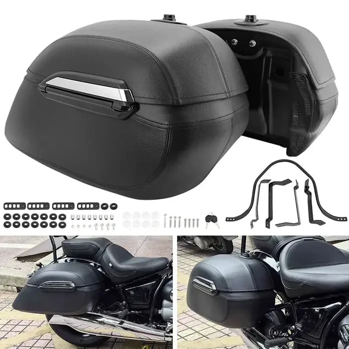 Sacoches élaborées étanches avec serrure pour moto
