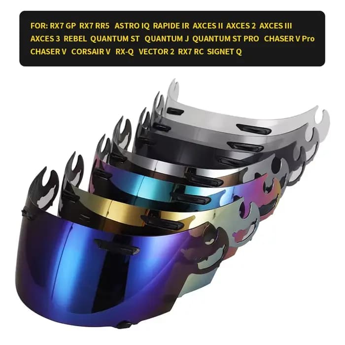 Lunettes de casque de moto RR5 pour visières RX-7/RR-5/QUAMTUM-J/ASTRO-IQ
