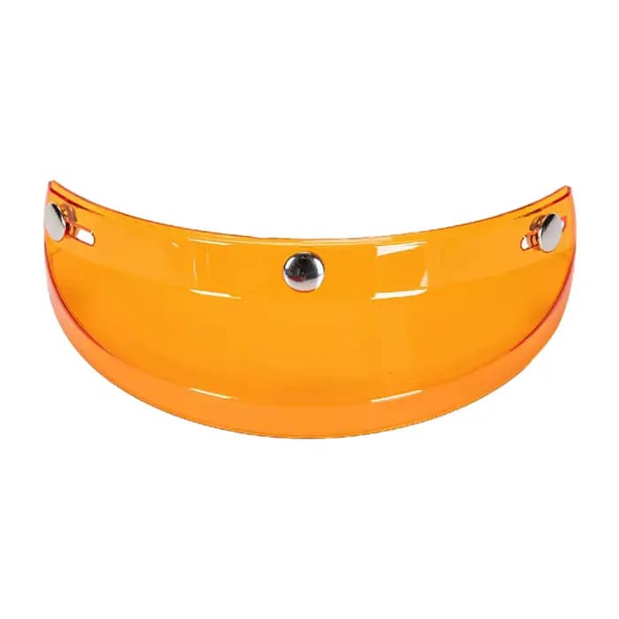 Visière de casque Peak, protecteur 3 Snap Sun pour casques 3/4 Casques rétro Casques