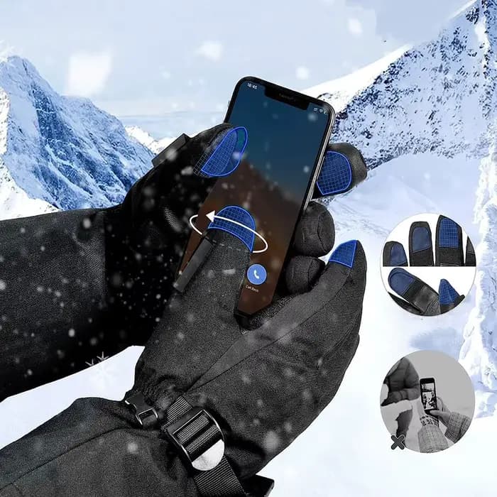 Gants de Moto chauffants hiver