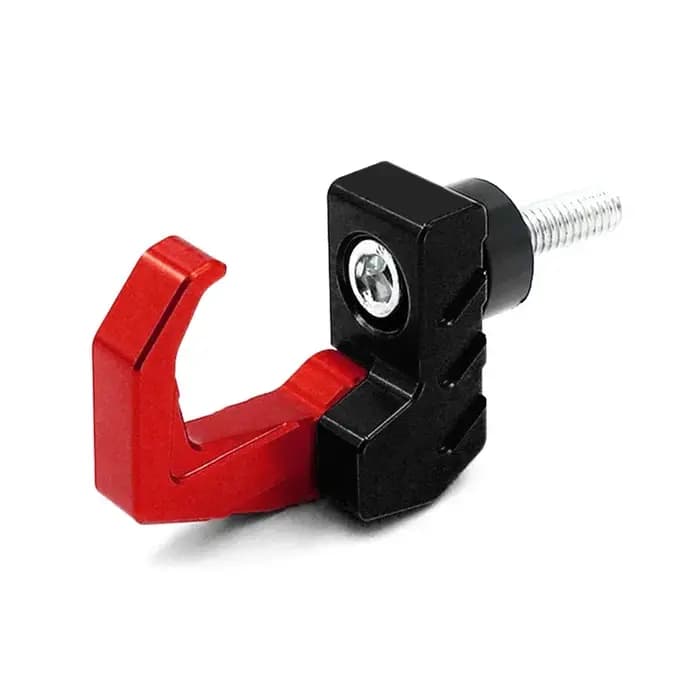 Porte-casque de moto CNC en aluminium