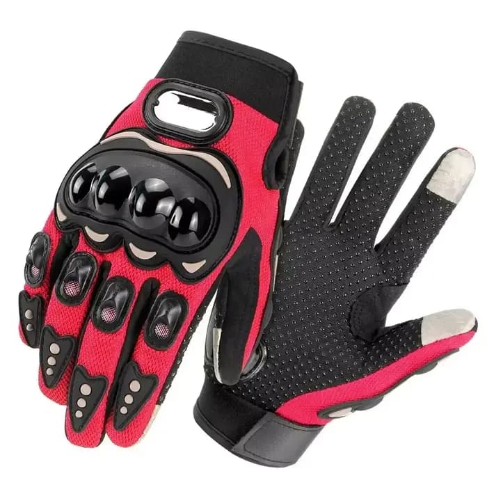 HEROBIKER gants de Moto en cuir véritable hommes respirant gants de course de Motocross gants printe