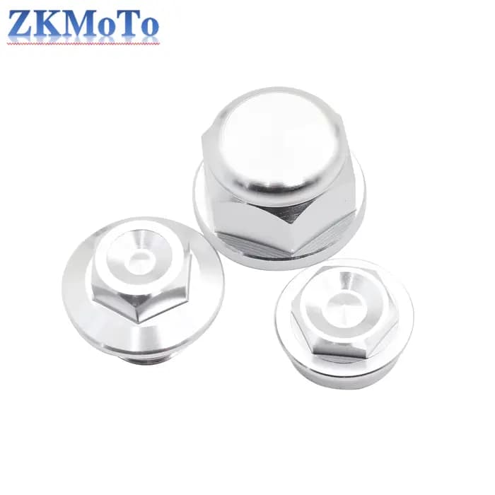 Écrou de blocage d'essieu de verrouillage de roue avant et arrière en aluminium CNC
