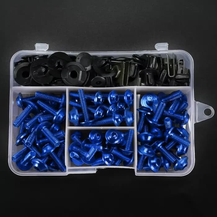 Kit complet de boulons de carénage pour moto