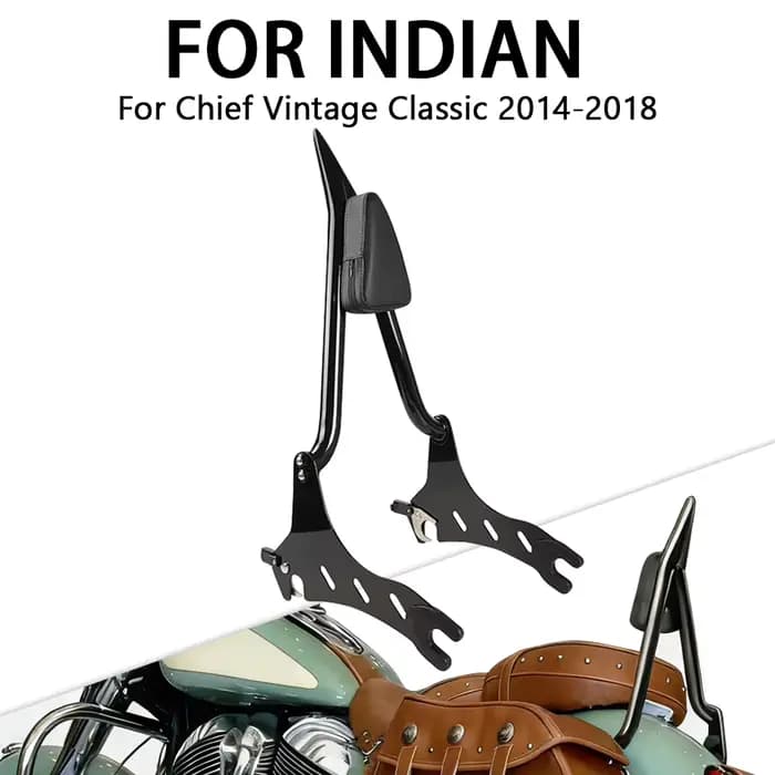 Accessoires de moto, dossier arrière Sissy Bar pour Indian Chief Vintage Classic 2014 - 2018, access