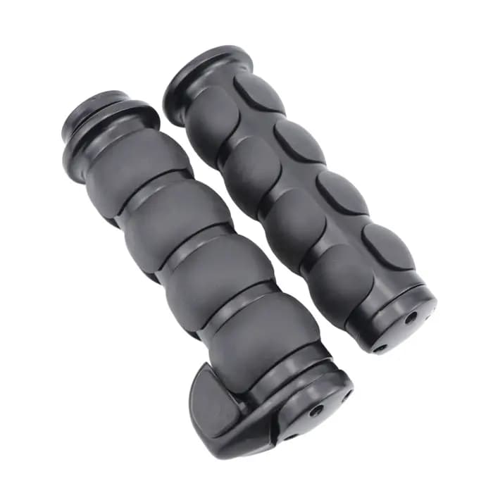 25mm 1 "moto guidon poignée barre fin poignées pour Harley Cruiser Chopper personnalisé Suzuki Boule