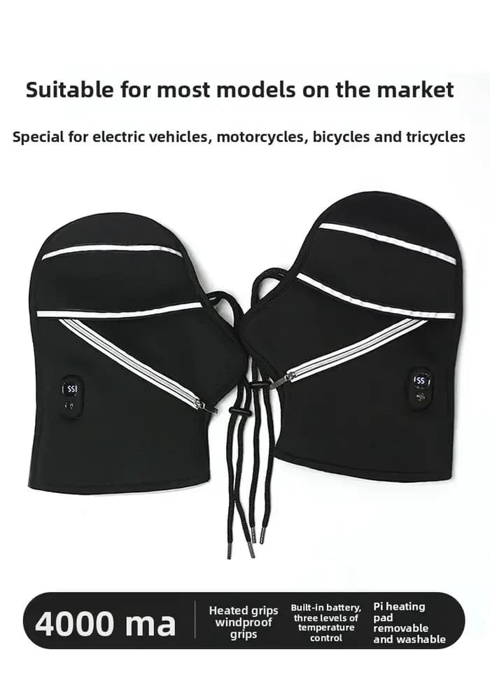 Gants de moto chauds d'hiver
