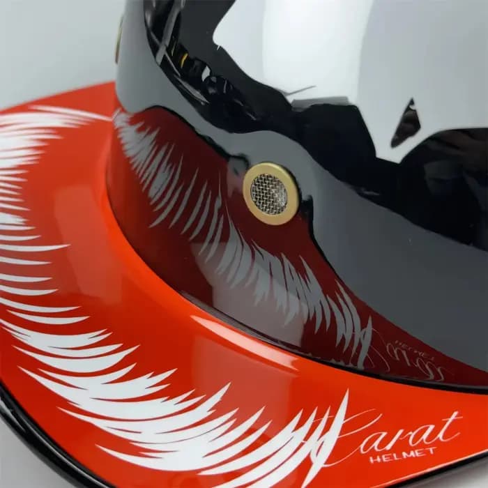 Casque de Moto hommes rétro casques