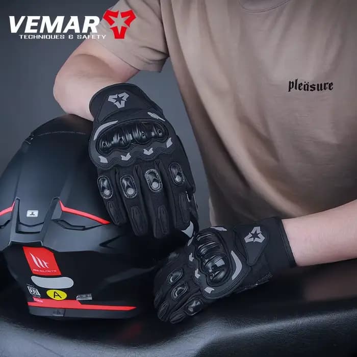 Gants de moto VEMAR pour l'été