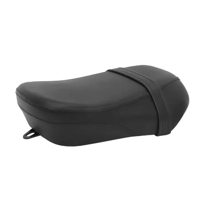 Coussin de siège de passager arrière de moto, noir, en cuir PU, accessoires de moteur pour Kawasaki