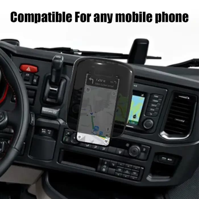 Support de téléphone pour moto avec pare-soleil extensible