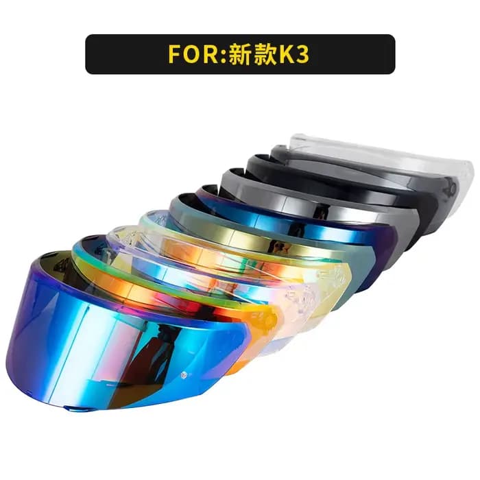 Visière de casque K3 DOT (E2206) pour NOUVEAU