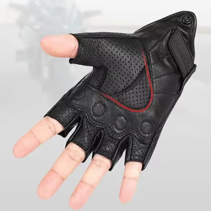 Gants d'été pour Moto sans doigts
