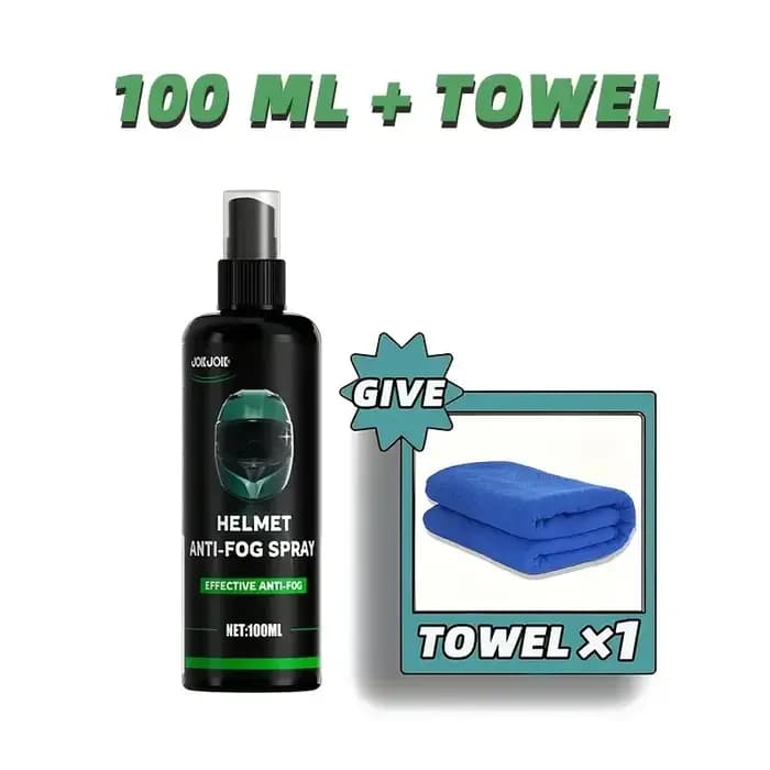 Spray Anti-buée 100ml-visière de casque de moto