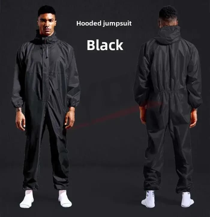 Combinaison imperméable anti-pluie pour moto