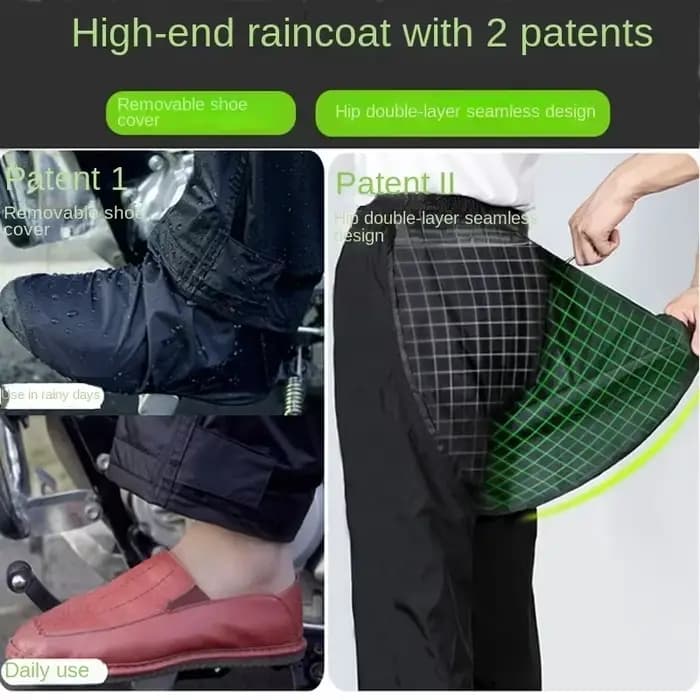 Ensemble imperméable de moto pour hommes et femmes