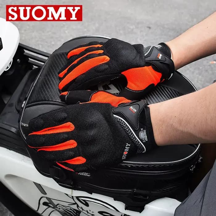 SUOMY gants de Moto été homme respirant écran tactile