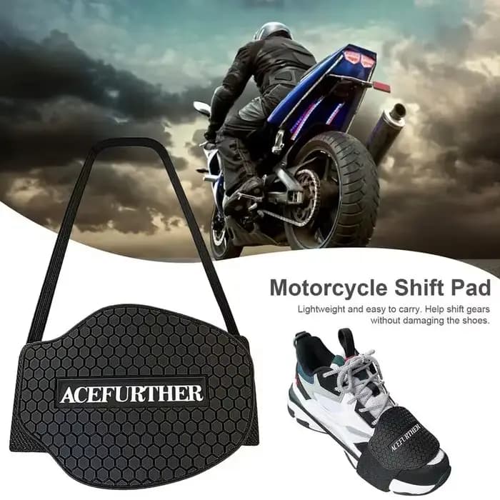 Protecteur de botte en caoutchouc antidérapant pour levier de vitesse de moto