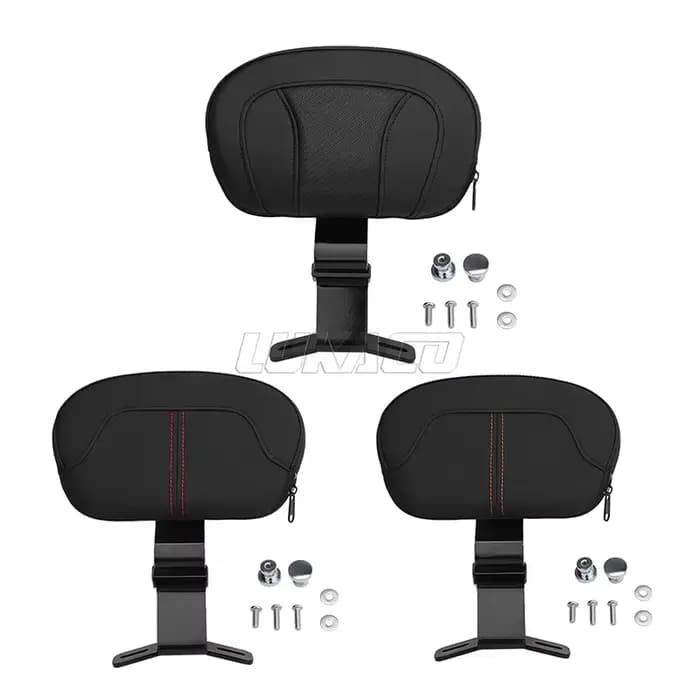 Appui-dos de conducteur avant de moto, Sissy Bar, Mount Pad Parts, Harley Touring Road King, Calcula