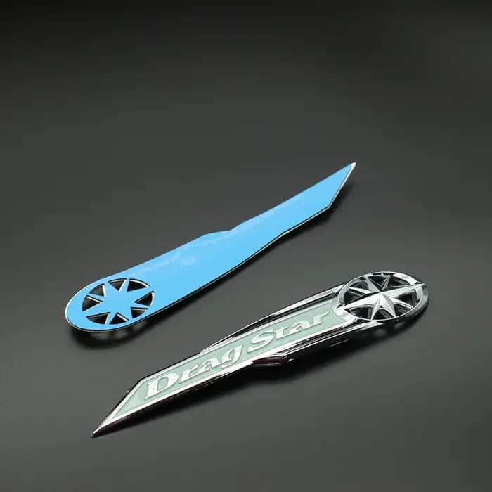 Insigne Précieux de Carburant Dragstar de Moto, Emblème, Autocollants de Décoration, Garniture pour