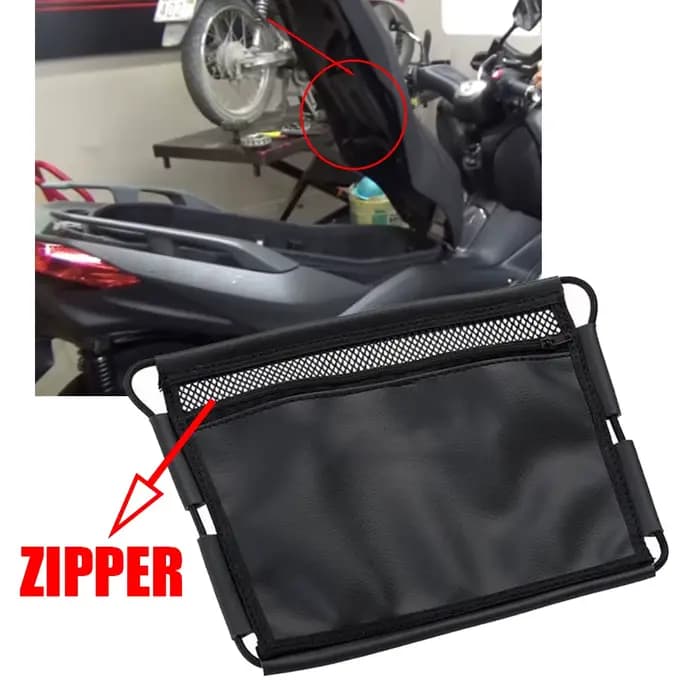 Sac de rangement sous siège pour accessoires de moto