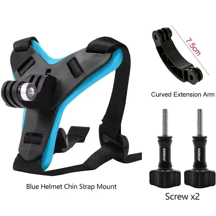 Support de mentonnière pour casque de moto