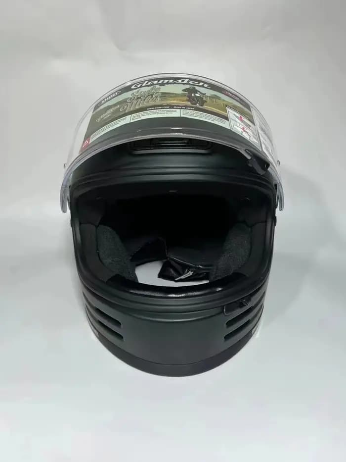 Casque De moto intégral glamster résurrection TC-5 noir mat équitation Motocross course