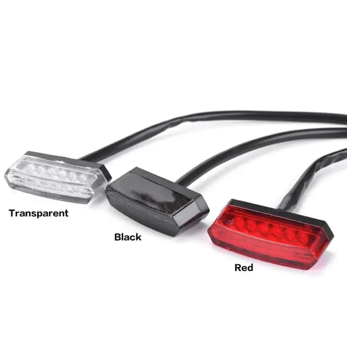 STONEGO 12V moto frein arrière LED feu Stop