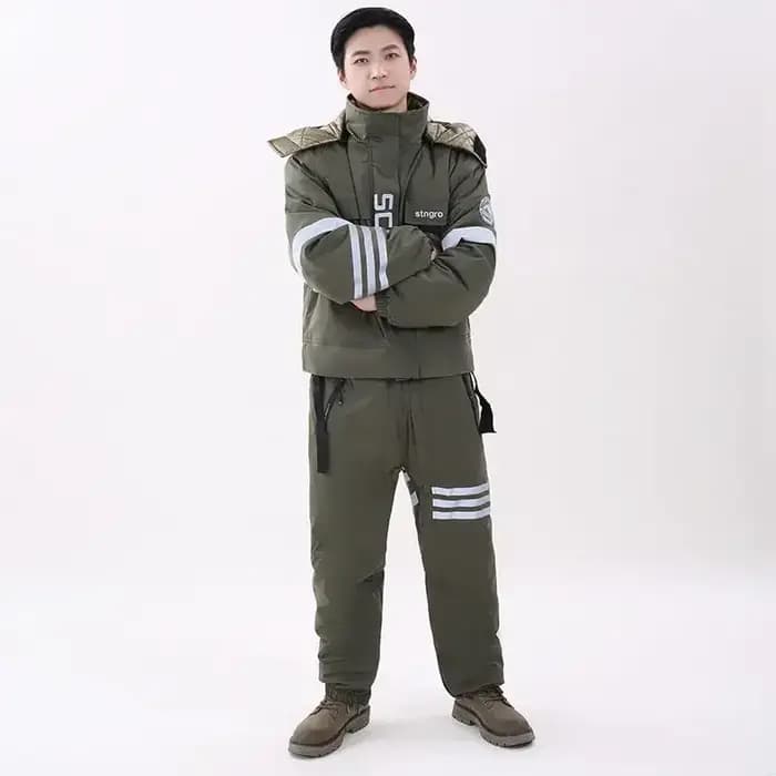 Veste de moto électrique résistante au froid