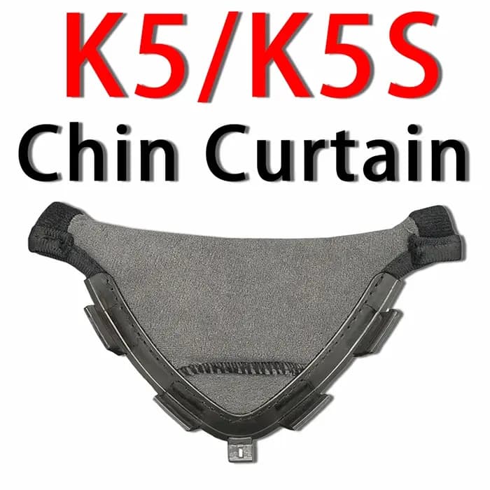 Rideau de menton pour Shoei X14 Z7 X15 Z8 GT AGV K5 K5S K3SV K1