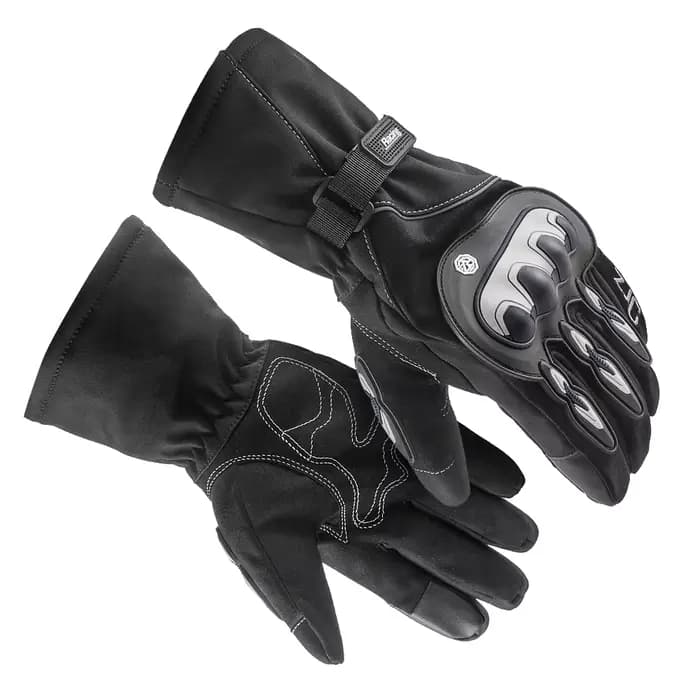 Gants de moto chauds d'hiver gants tout-terrain de banlieue en plein air gants de protection de moto