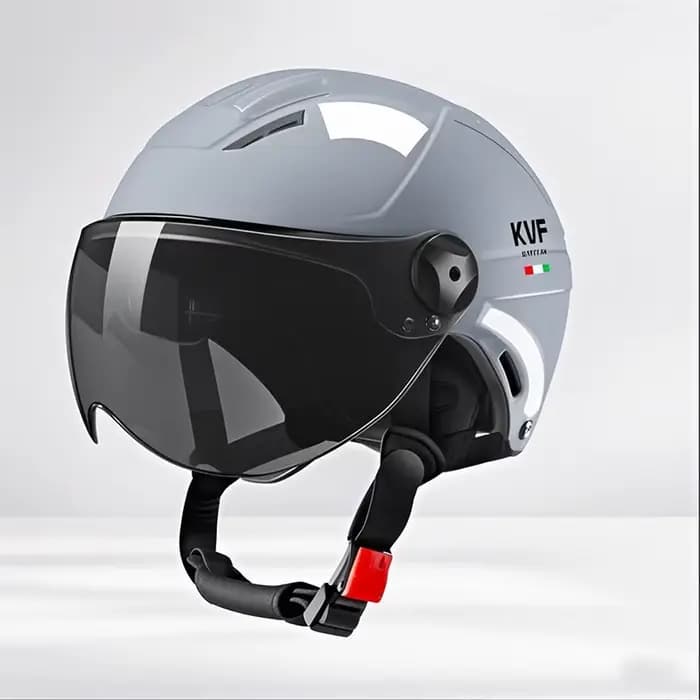 Casque d'été pour moto, hommes et femmes, avec lunettes de soleil, 2025