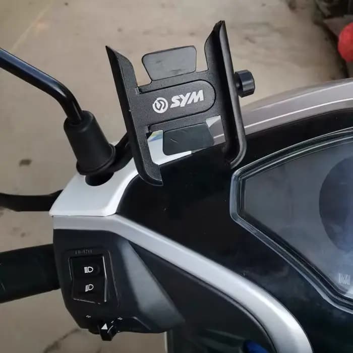 Support de téléphone portable en aluminium de haute qualité pour moto
