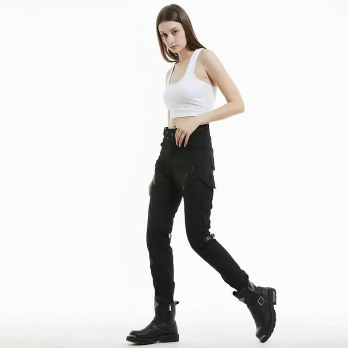 Pantalon de moto imperméable et respirant pour femmes