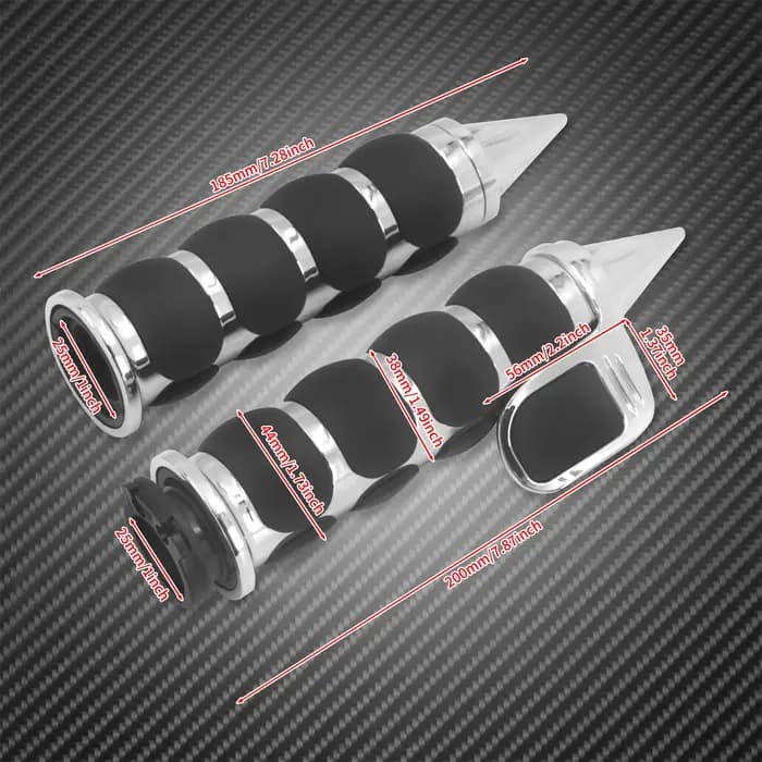 Poignées de moto 1 ", 25mm, barre de poignée pour Harley Touring FLHR Softail Fat Boy Sportster XL 883 1200 Dyna pour Honda