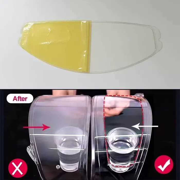 Masque facial pour casque Nolan X-804 RS UC X 804, accessoires de moto, Film Anti-buée, lentille Ant