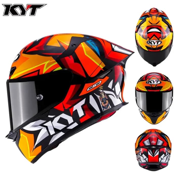Casques de moto KYT TT-REVO 2206 nouvelle couleur, casques de course sur route, casques de moto sport KYT, casque de moto naked pour Honda CBR500R