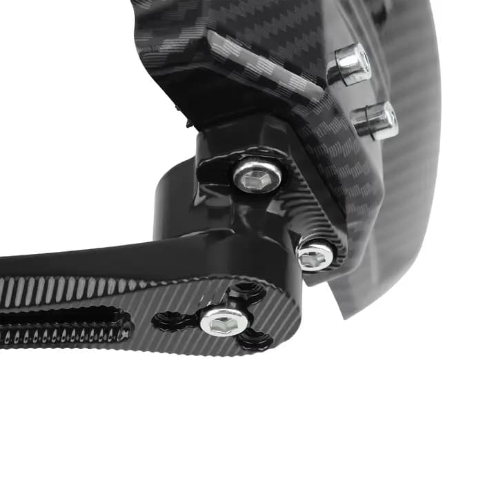 Garde-boue d'extension réglable pour roue arrière de moto