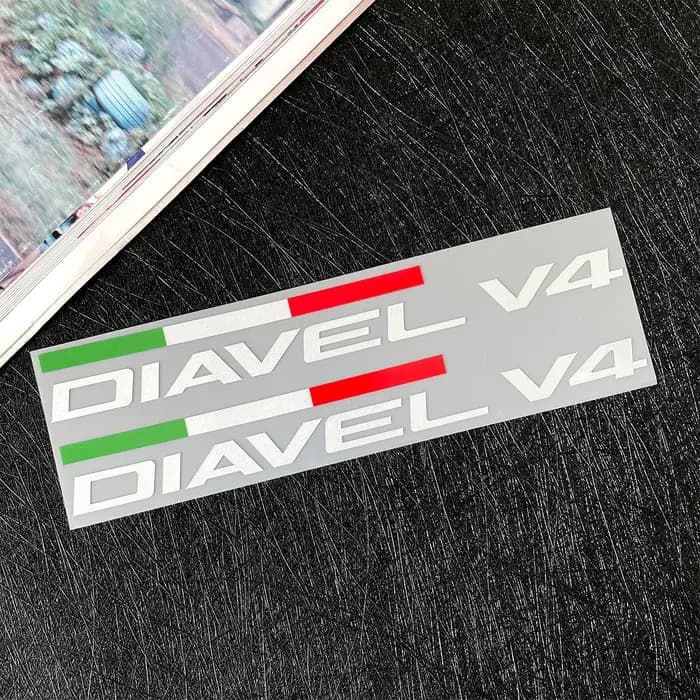 Autocollant réfléchissant en vinyle pour carénage latéral de moto