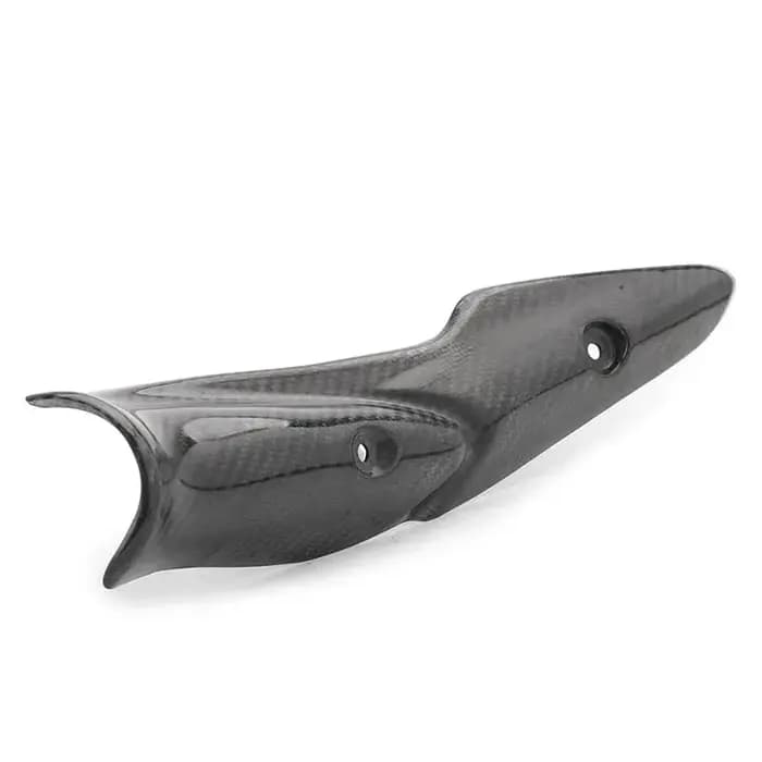 Couvercle de Protection Thermique en Fibre de Carbone pour Moto Kawasaki