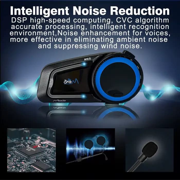 Maxto M6s casque de moto Bluetooth
