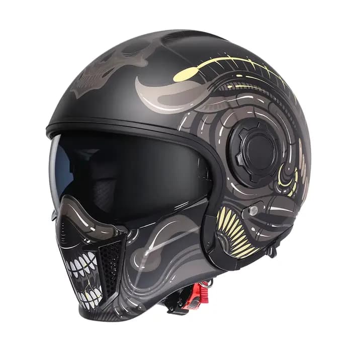 Casques pour motos sécurité certifié DOT ECE 3/4
