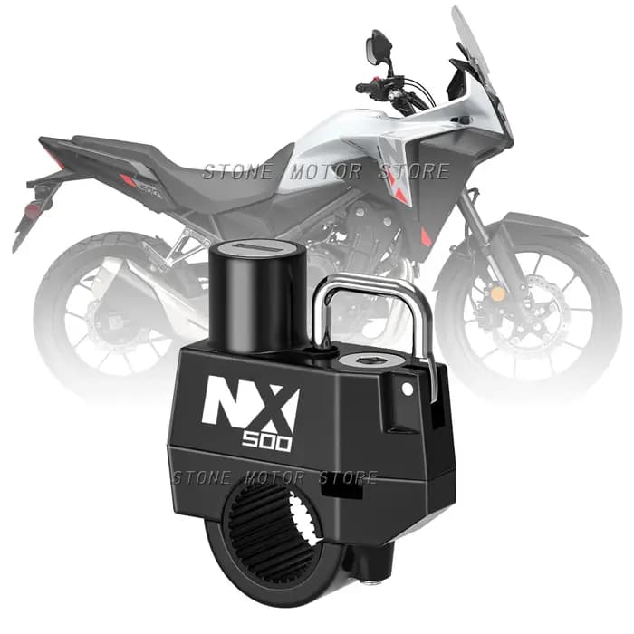 Verrou de casque antivol pour motos NX500 NX400 NX190 NX 500 400 190, verrou de sécurité pour moto électrique