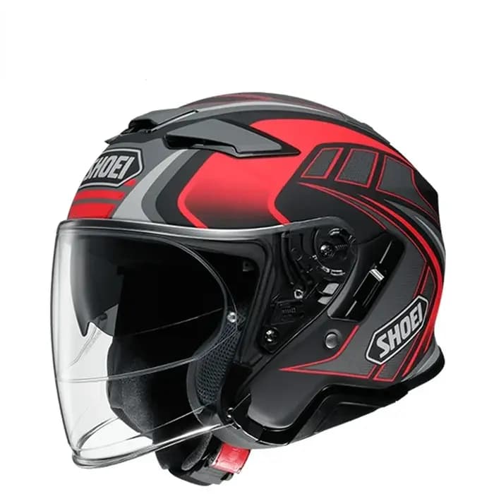Casque Jet Shoei J-Cruise II AGLERO TC-2, casque ouvert 3/4, pour hommes et femmes, double visière, style rétro, pour scooter et moto, demi-casques.