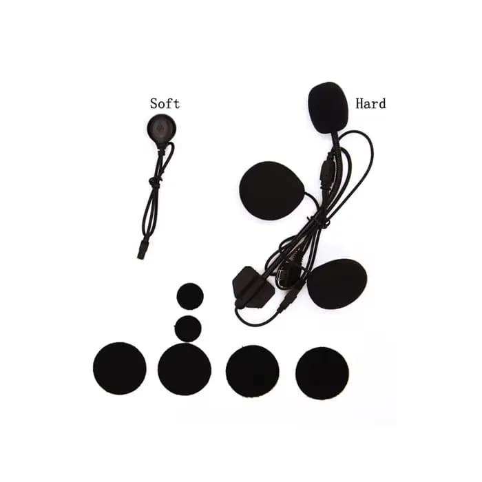 Accessoires de casque Bluetooth pour moto, Microphone souple et dur 2 en 1, casque de Type C pour Hy