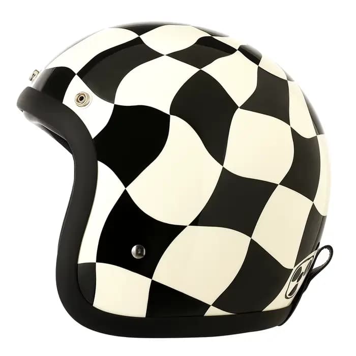 Nouveau casque de Moto Vintage TT & COCASCOS 3/4 visage ouvert Casco