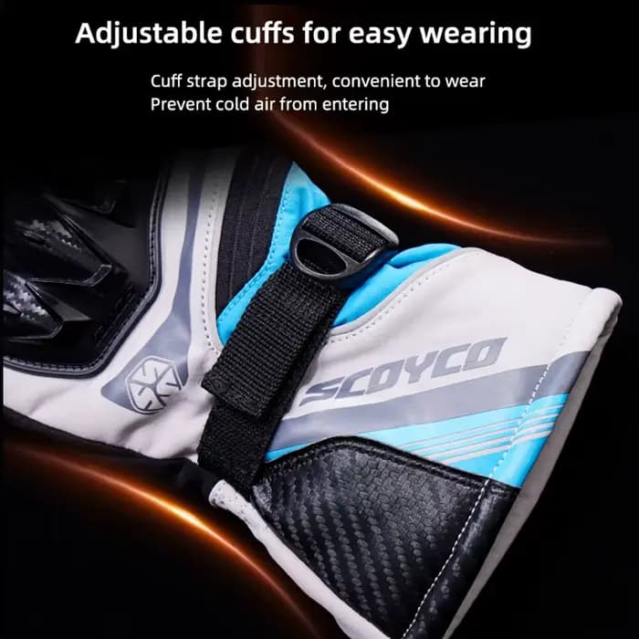 Gants de moto à écran tactile pour hommes et femmes