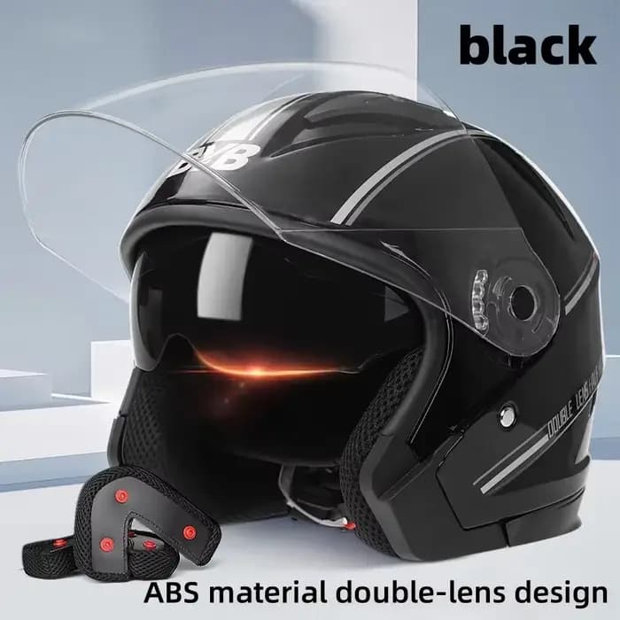 Casque de moto de sécurité universel pour homme et femme